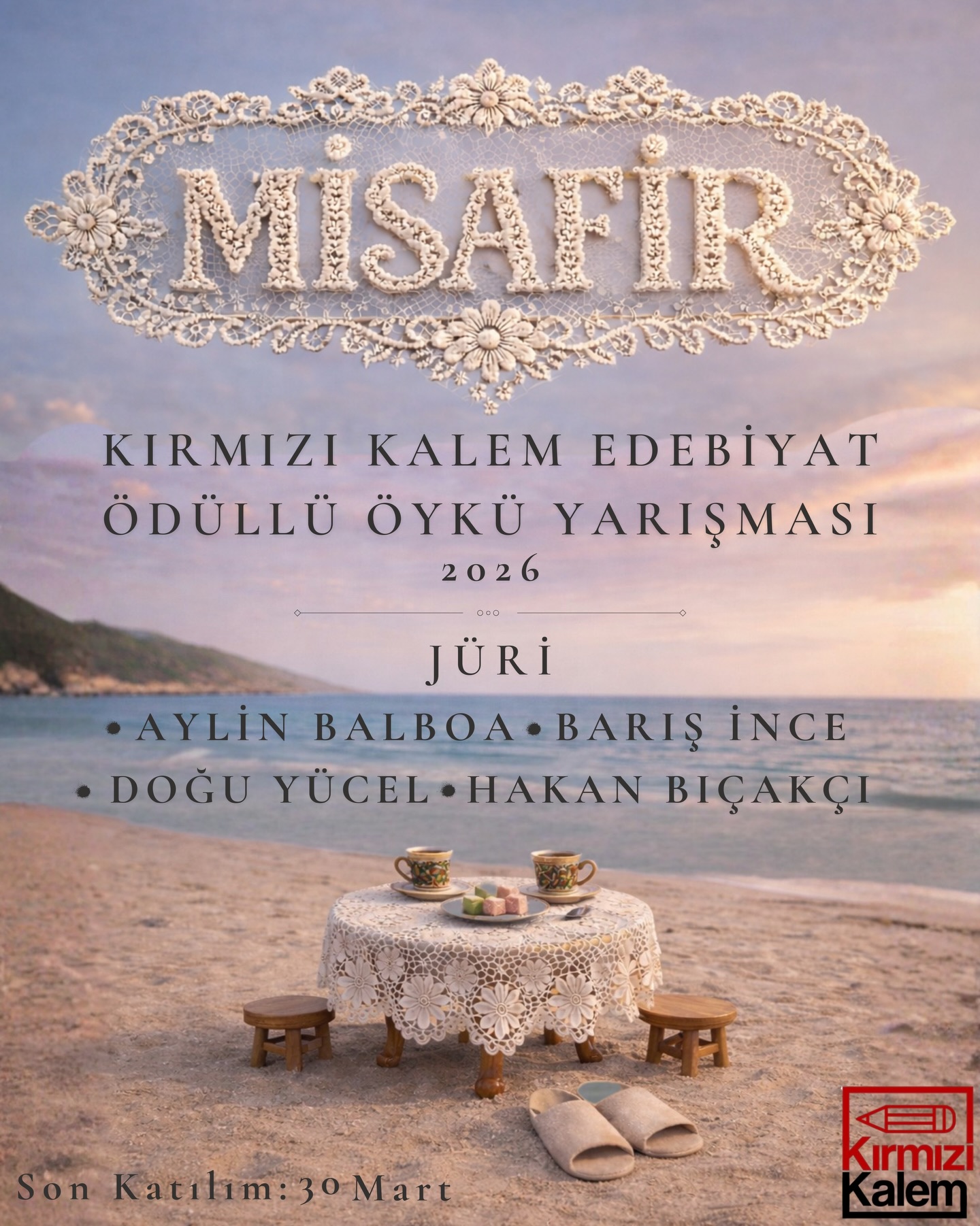 Kırmızı Kalem Edebiyat Öykü Yarışması İçin Başvurular Sürüyor